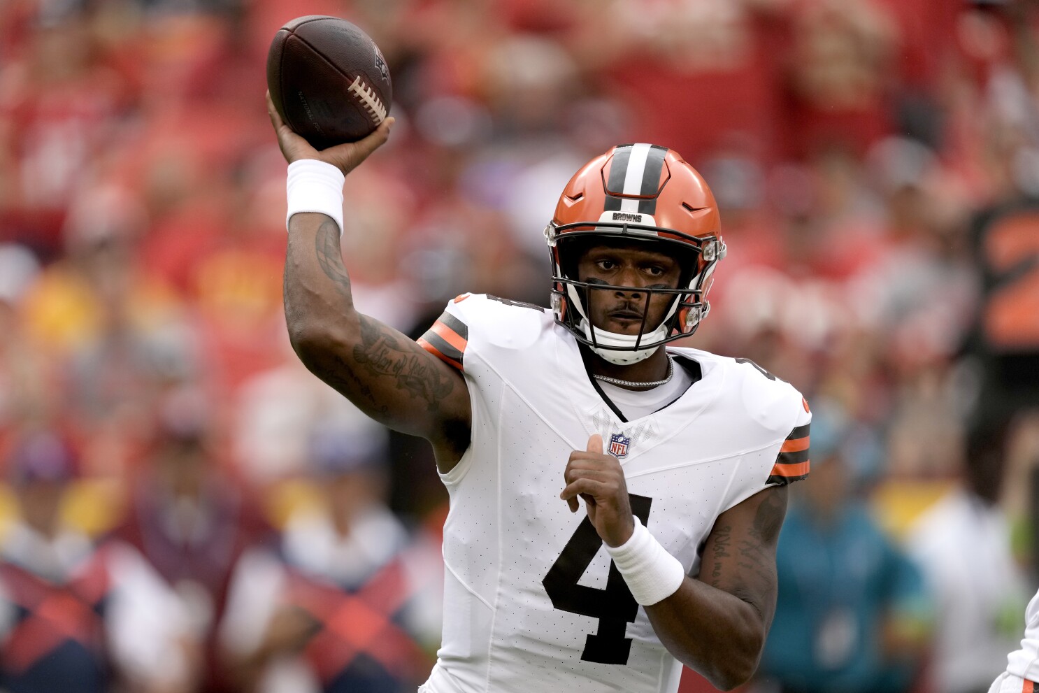 Browns football sale player suspended